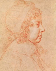 Portret van Lodewijk XIV als kind